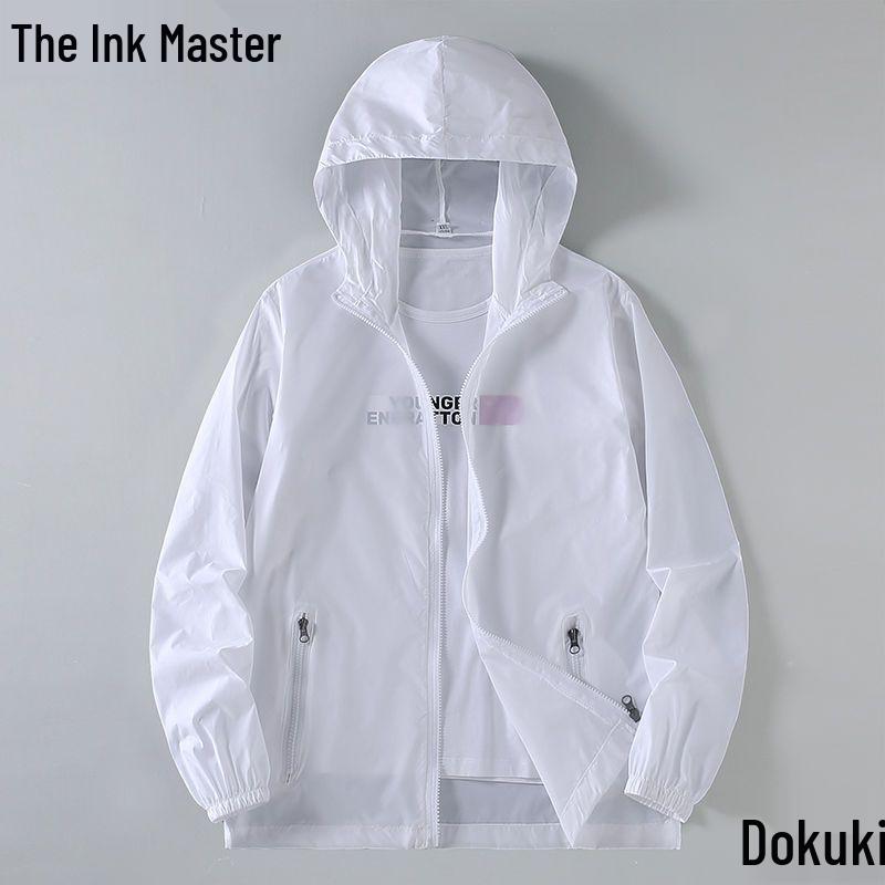 Men's Lightweight Quick-Dry Ice Silk Sun Protection Jacket - Loose, Casual Fit for Summer