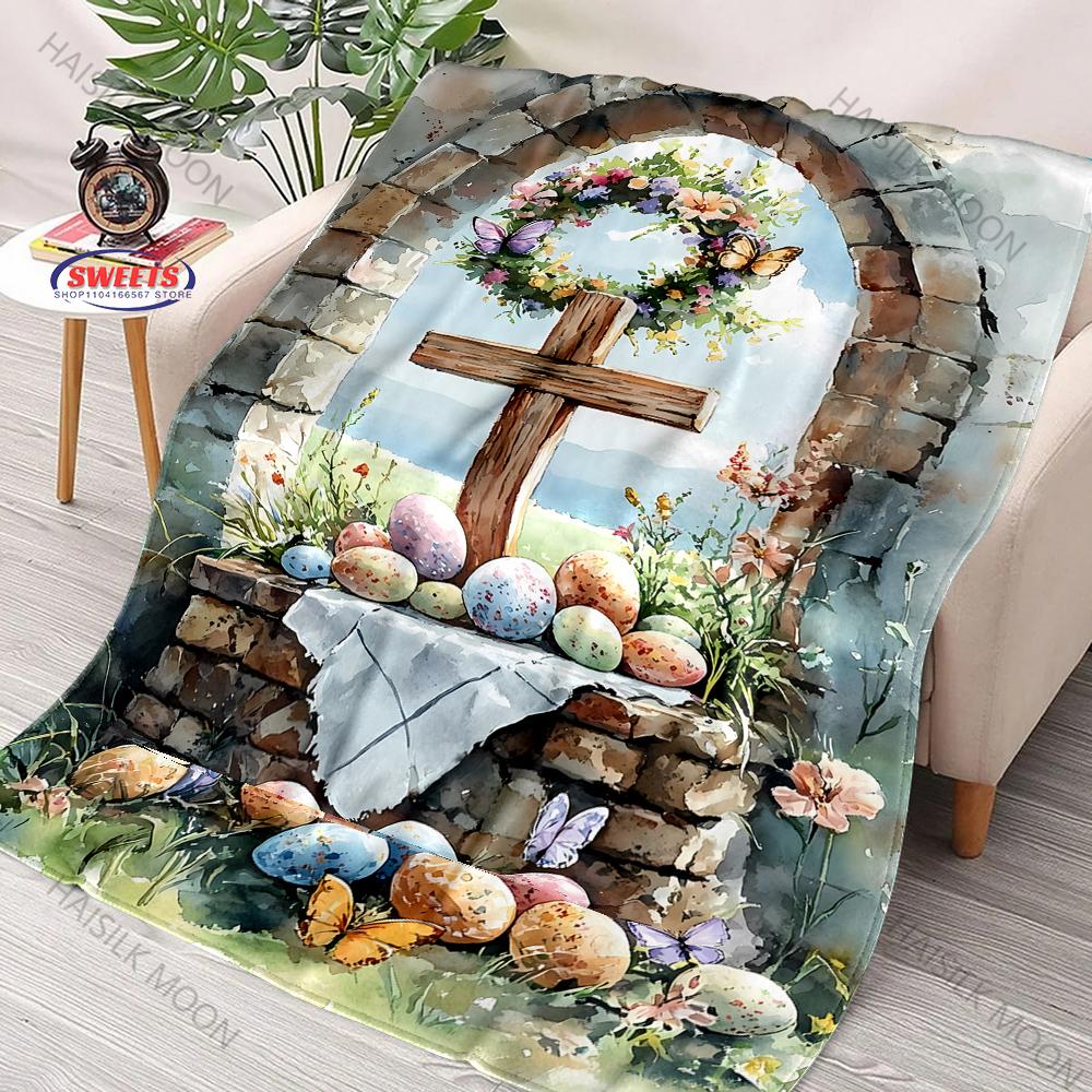 17 Styles Christian Gifts for Women Faith, Inspirational Gifts for Women, Man, Soft Fluffy Throw Blankets for Women Fast Arrival