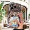 Phone Case: 2D Flat Design, Fits iPhone 18 17 16 15 14 13 Pro, Transparent Four-corner Protection Case, Beast-eared Girl, Christmas and Halloween Gift