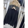 New solid color casual lazy wind loose long-sleeved knitted cardigan buckle-free temperament sweater jacket women