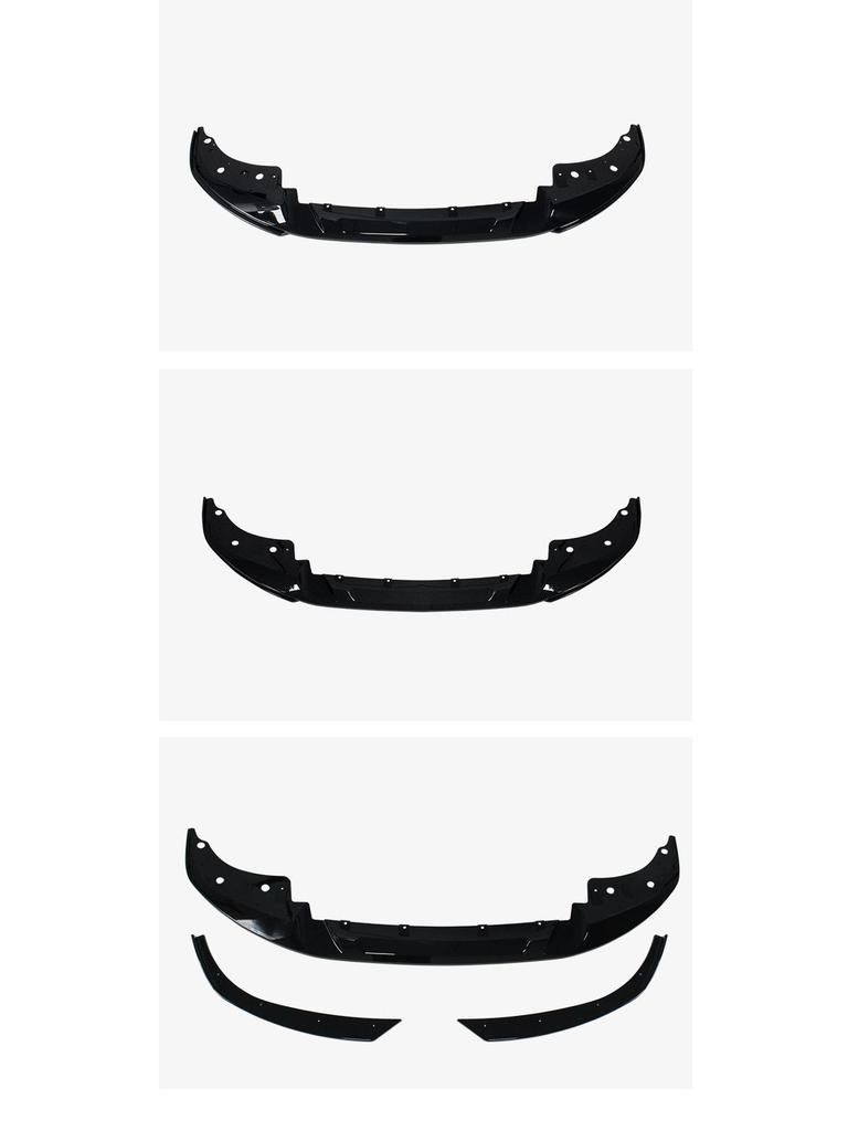 Kompatibler Frontlippensplitter für BMW 4er/i4 G22/G26 (2021-2025) (Bohrerfreie Modelle für zwei Türen)