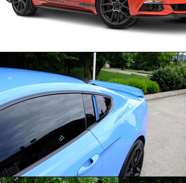 Modified Side Louver Decoration Air Vent for 2015-2023 Ford Mustang Rear Quarter Panel