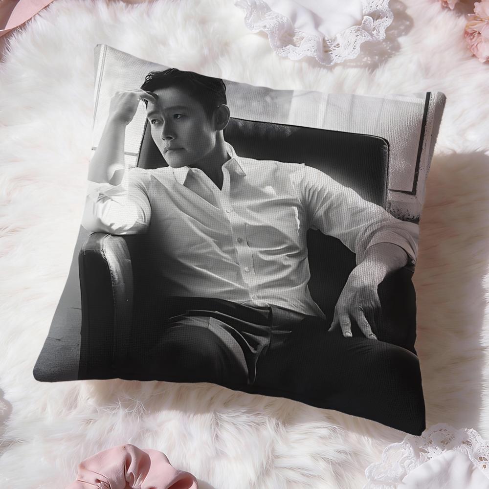 Musife Lee Byung Hun Cushion Cover Premium Comfort Reversible Pillow Cove -Two in One Design for Any Room & Car Interior