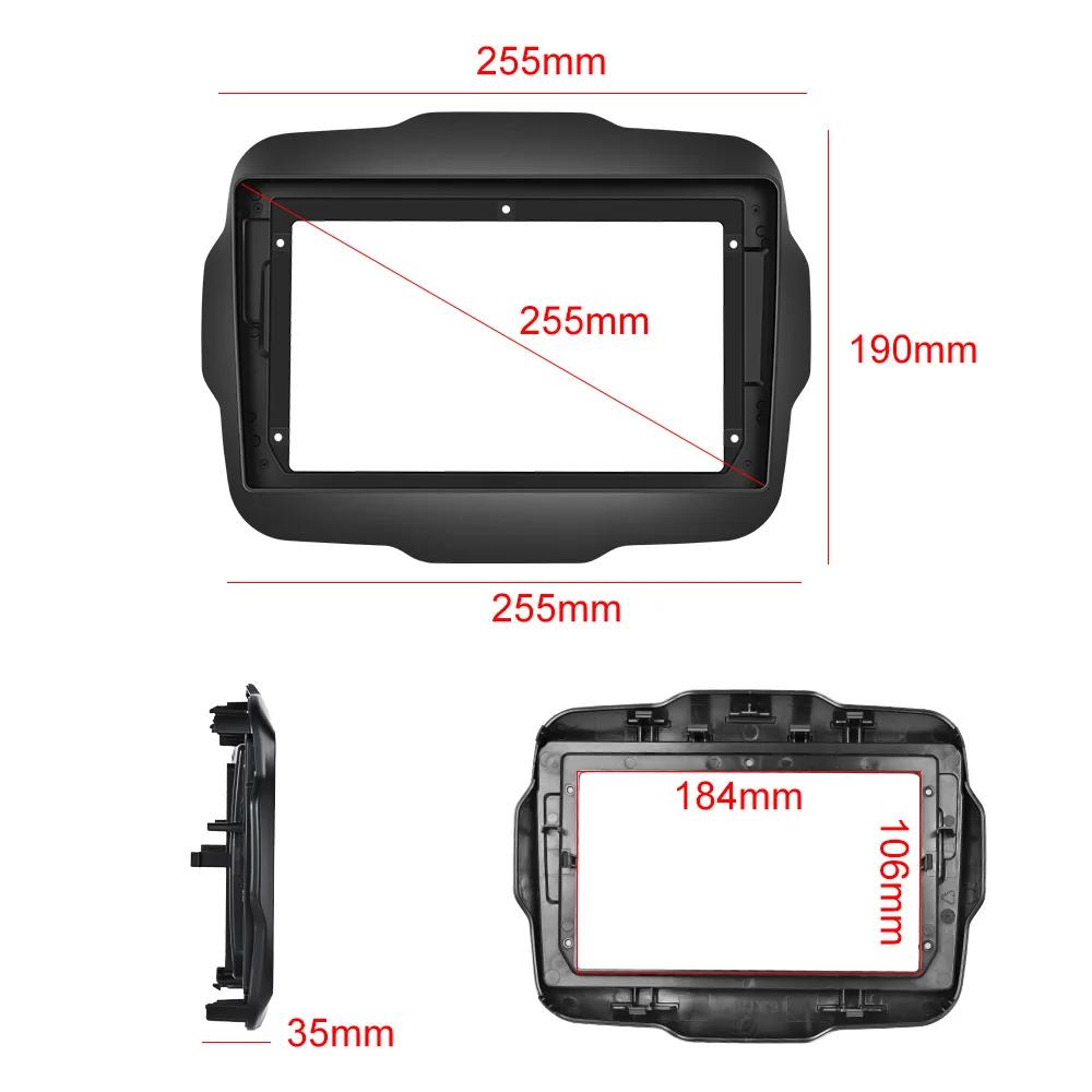 Wireless Multimedia Carplay Stereo Navigation GPS 4G WIFI 9INCH Screen Android Car Radio for Jeep Renegade 2014-2018