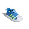 Adidas Originals Superstar 360 I Slip Resistant Low top Toddler Shoes Blue Yellow White Infant And Toddler CG6583