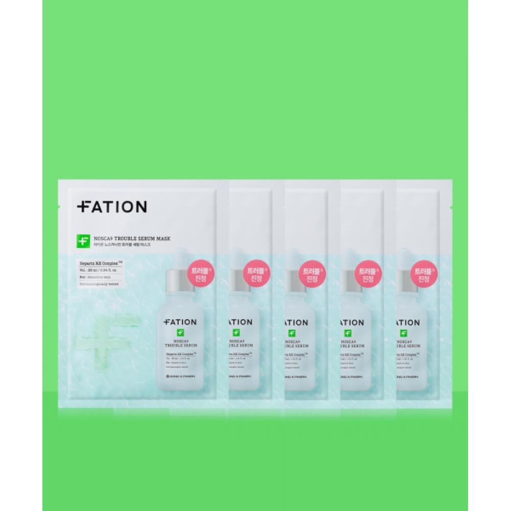 Fation Norscanine Trouble Serum Mask Pack 5 Sheets NONE