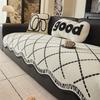 Premium Special-Shaped Sofa Cushion  New Four-Season Universal Fixed Non-Slip One-Piece Straight Row Seat Cushion Cover