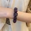 Square Round Beaded Bracelet Acrylic Women Wristband Korean Geometric Bracelet  Hand Accessories