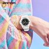 Sanda 6358 Male Female Unisex Student Sports Quartz Watch 5atm Waterproof Luminous Double Calendar Lightweight Drop Resistant