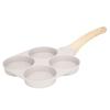 4 Cups Frying Pan Even Heating Pancake Pot Kitchen Supplies Egg Pan  Crepes/Burgers/Steak