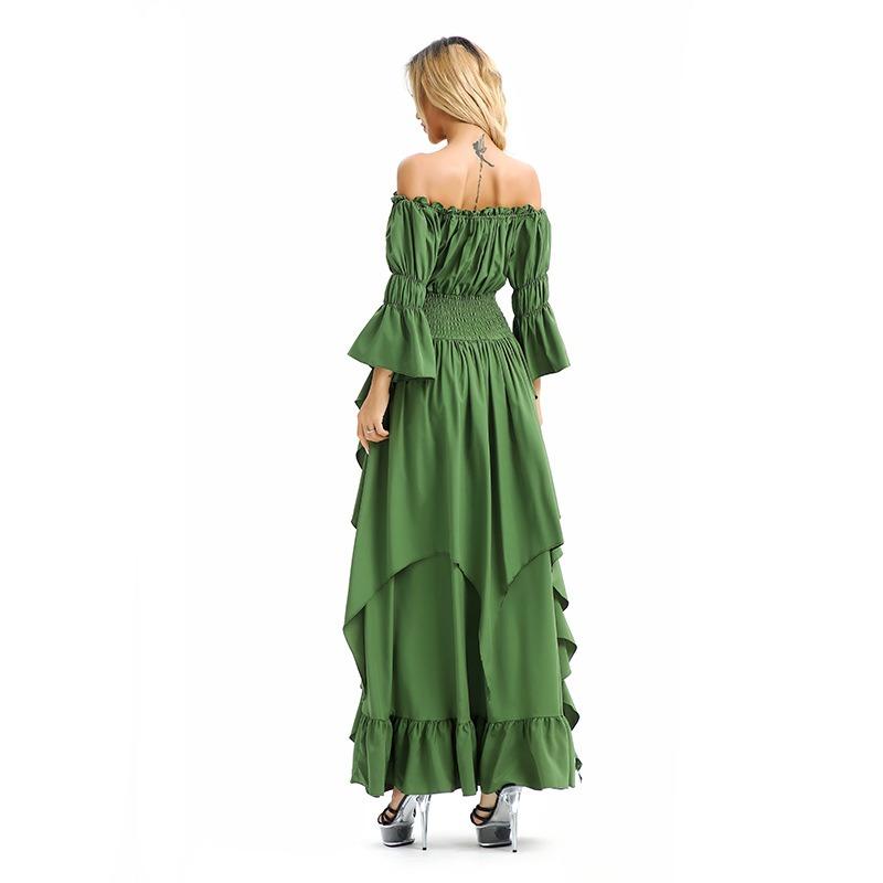Court Vintage Medieval Renaissance Dress Performance Dress Oktoberfest Dress Ball Dress