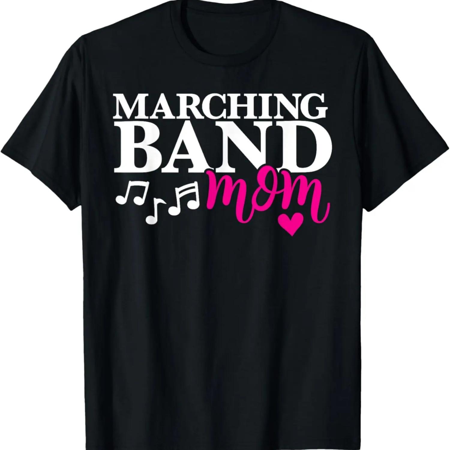 

Cute Marching Band Mom Design - Band Mama Design T-Shirt XXXXXL чёрный