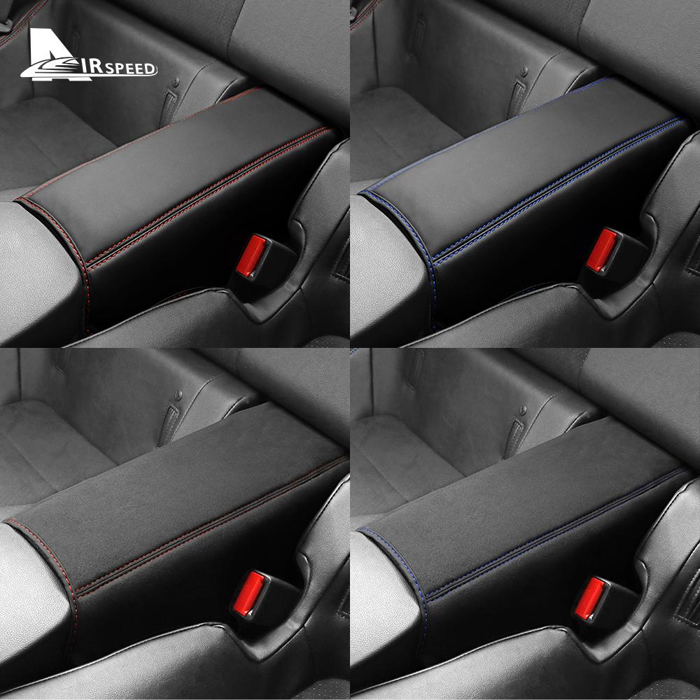 Für Subaru BRZ Toyota GR86 2021 2022 2023 2024 Wildleder Armlehnenbox RHD LHD Leder Armlehnen-Konsolen-Behälter-Pad Innenraumverkleidung