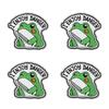 10pcs /Lots Cartoon Animals Embroidered Patches Cute Frog Duck Patch Iron On Patches For Clothing Thermoadhesive Patches Badges 