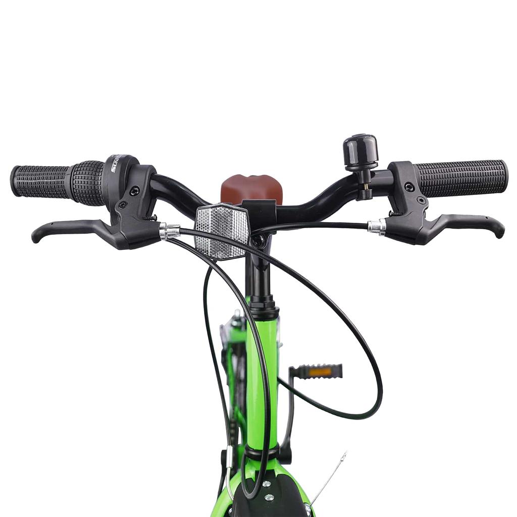 Kids Bike 20 Inch 6 Speed for Ages 6 11 Green