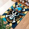 One Piece Straw Hat Pirates Carpet Rug For Living Room Bedroom Home Sofa Decoration,kids Play Nonslip Floor Mat