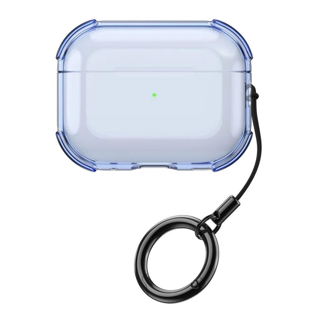 TPU Earphone Case With Lanyard Keychain Clear Case Fashion Earbuds Cover for AirPods Pro 3
