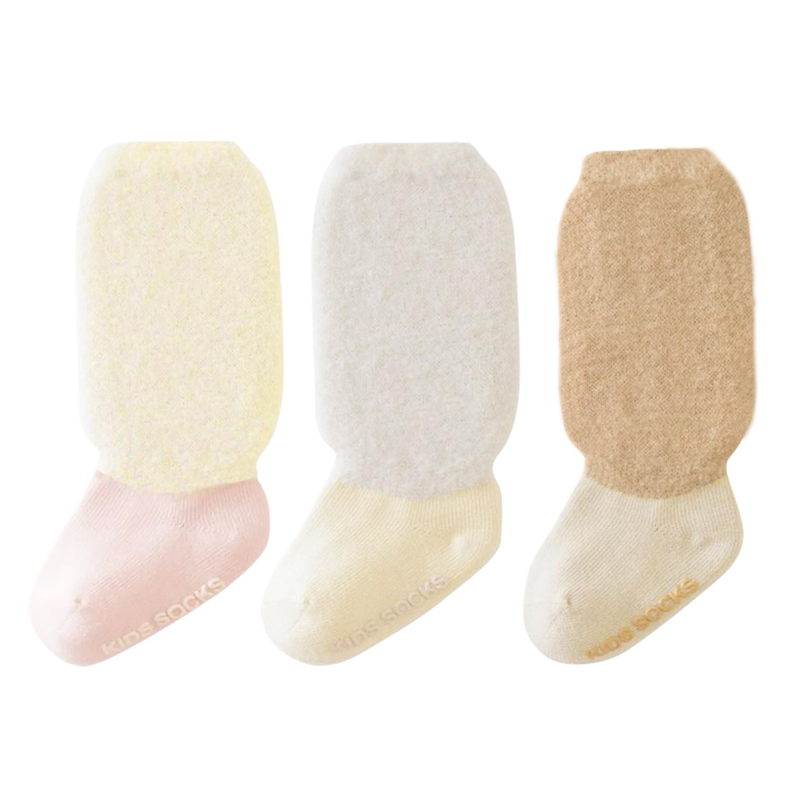 

Baby winter soft and 10cm to 12cm [HOOMCOOM] socks, socks, non-slip, comfortable, 3-pair set,