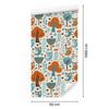 Colorful Owls Wallpaper for Living Room and Bedroom 50x1000