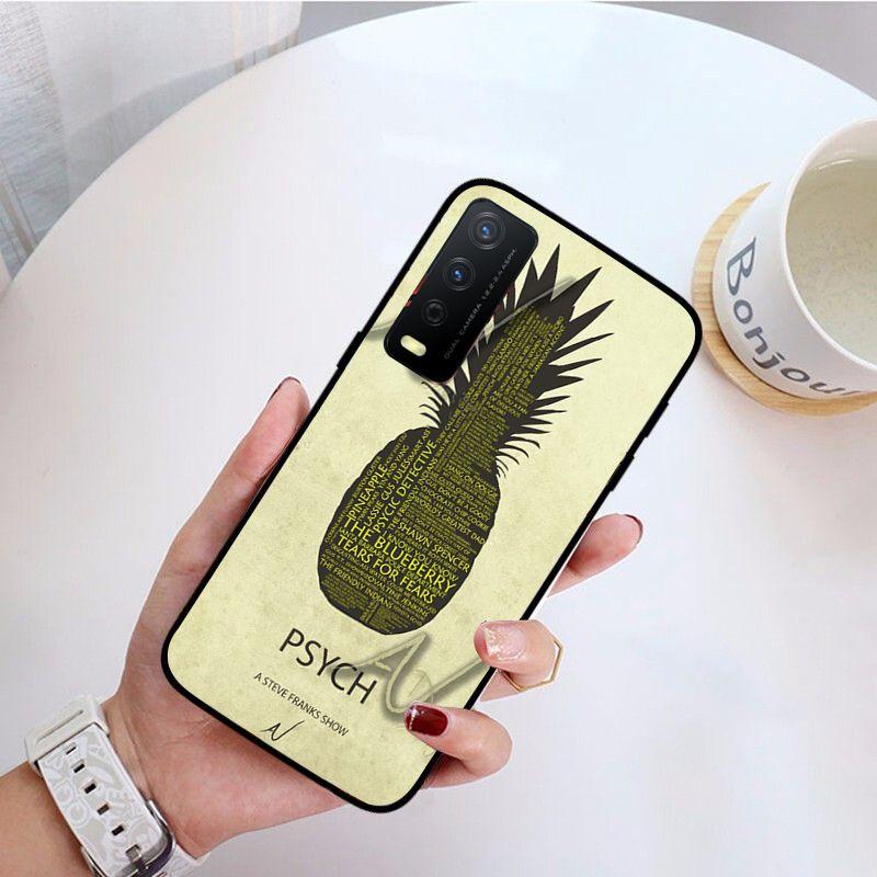 Psych Ananasový ovoce Kryt na telefon Pro vivo Y31 Y30 Y33S Y11S Y12S Y17 Y20 Y20S Y21S Y1S Y53S Y15 Y19 Y91C V23 5G Pouzdra coque