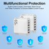 6 Ports USB Type C Charger PD Fast Charging Adapter Quick Charge3.0 For iPhone Samsung Xiaomi Huawei Phone Wall Charger Plug