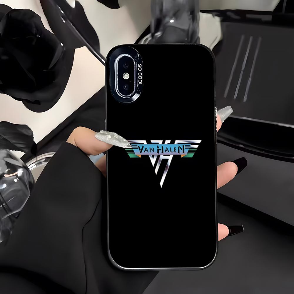 

Van-halens-Rock Band Phone Case For IPhone 17 Air 16 E 15 14 Plus 13 12 11 Pro Max Colored Silver Cover iPhone 11 Pro Max