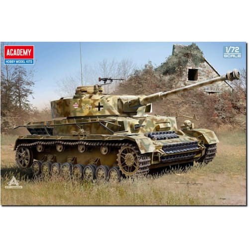 Academy 1/72 Scale Panzer IV Ausf. H Plastic Model Kit 13432 (Tank)