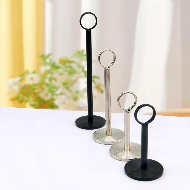 Detachable Table Number Holder & Photo Clip for Weddings and Dining Events