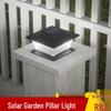Waterproof LED Solar Post Light for Outdoor Courtyard, Villa, or Fence - Elegant Home Decoration