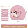 Couvercle de Bonde de Sol Anti-Insectes Bouchon de Vidange Réutilisable Couvercle de Tuyau d'Égout Bouchon de Vidange de Baignoire Douche Anti-Odeur Universel