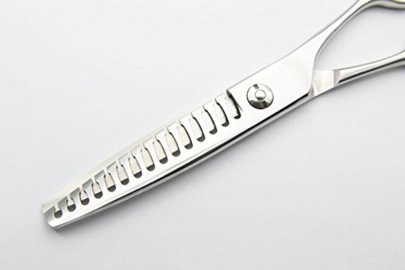 A Japanese Manufacturer Specializing In GDZ615T Thinning No Grooves Approximately Thinning DEEDS, Scissors, Scissors, 15-tooth, (6.0 Inches, 50% Rate)