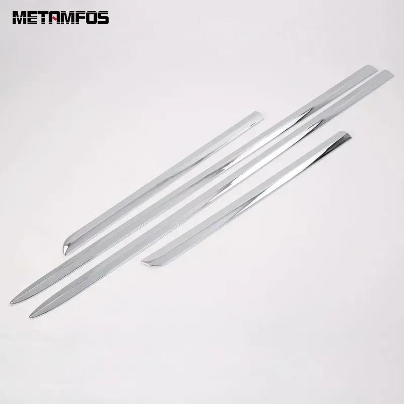 For Ford Focus Sedan - 2024 Chrome Door Side Line Strip Body Skirt Molding Trim Exterior Accessories Car Styling