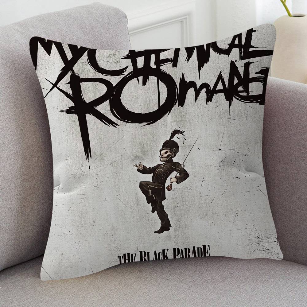 Rock Band My Chemical Romance Game For Cartoon Print Peripheral Pillow Case Cushion Cover Home Decor Birthday Gift Pillowcover