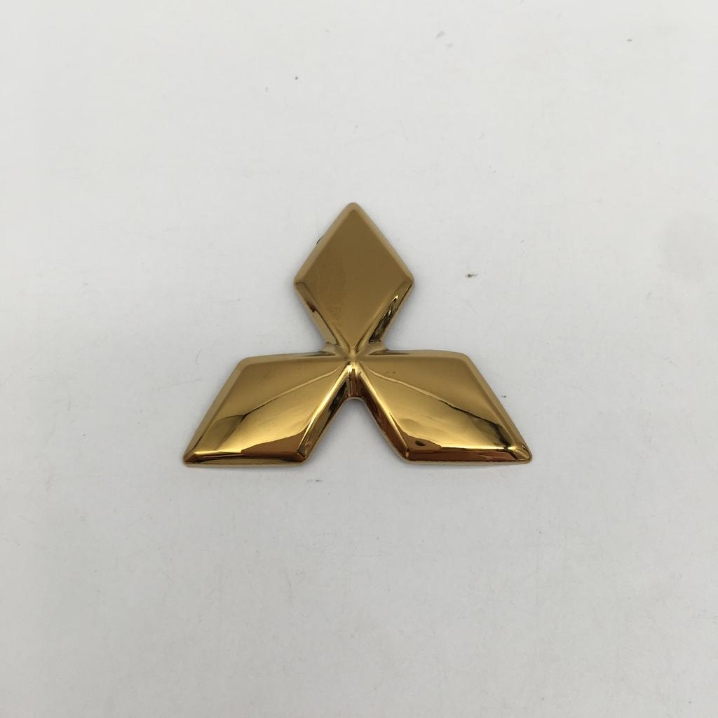 1 Stück ABS Beeinflusst nicht 47 mm für Mitsubishi Auto Emblem Lenkrad Mittelplakette Lenkaufkleber Abziehbild Styling Auto Zubehör