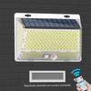 328LEDs Solar Garden Outdoor LED Wall Light Home Outdoor Waterproof Magnetic Remote   Side Lighting Sensor Wall Light