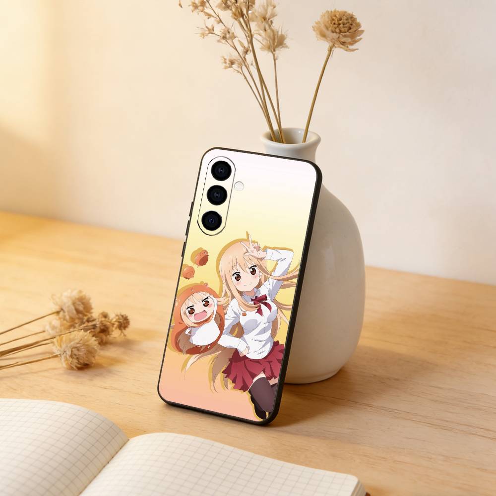 

Himouto_ Umaru-chan Phone Case For Samsung Galaxy A73,A72,A71,A70,A53,A52,A51,Others Soft Black Cover Samsung a21s