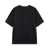Li Ning Sports Trend Series Casual Minimalist Solid Color Round Neck Pullover Short Sleeve T-Shirt Men T-Shirts Black AHSV161-2