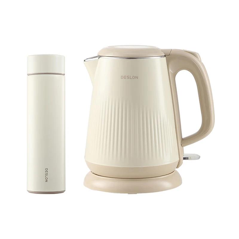 

Deshrang Stainless Steel Electric Kettle and Thermos Set