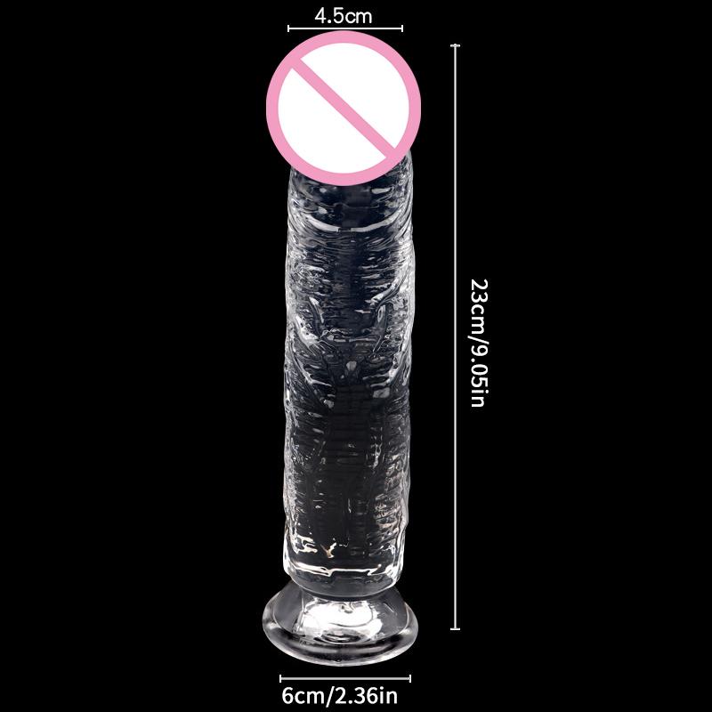 Sex Toys Realistic Waterproof Jelly Dildos With Strong Suction Cup For Women Men Cock Penis G-spot Simulation Massager