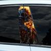 1pc/2pcs Skull Evil Rider Car Stickers for B-pillar Vinyl Decals Waterproof Auto Center Pillar Sticker Cover Scratches Decors