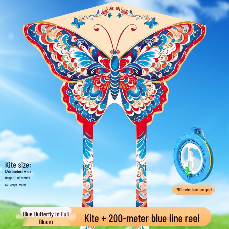 Weifang 26-Stil Cartoon Pfauen-Drachen: Easy-Fly für Kinder & Erwachsene, kommt mit Schnurrolle