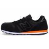 Nb 373 Classic Sports Fabric Leather Low Top Marathon Running Shoes Unisex Sneaker Black Orange White ML373MB