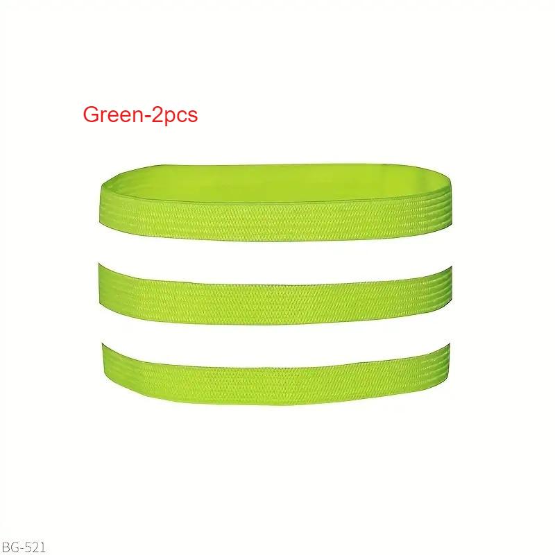 

2-Pack Cycling Strap with Reflective Stripes - Heavy-Duty Bike Leg Straps for Mountain Biking, Night Riding - Non-Slip Grip