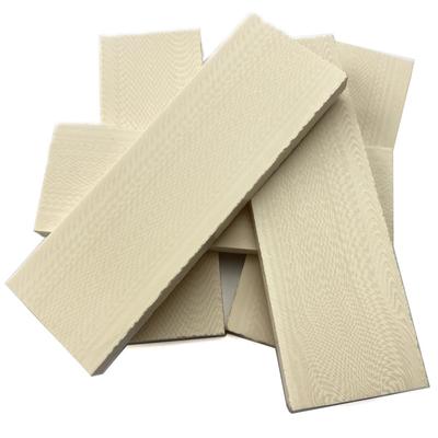 1 pièce de matériau de manche de couteau à faire soi-même, mélange de résine imitation ivoire pour manche de couteau, patch, produit matériel