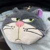 10Cm Cheshire Lucifer Burger Fries Plush Pendant Toy Keychain Backpack Pendant Friend Holiday Girl Birthday Gift
