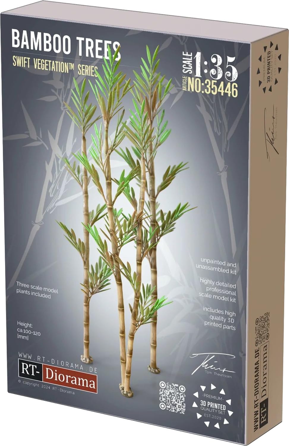 

RT Diorama Bamboo 3 stalks Diorama Scenery Model Kit RTD35446 1/35 (Scenery)