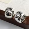 Xiaomi 925 Sterling Silver Vintage Earrings For Women Trendy Simple Retro Flower Earring Jewelry Prevent Allergy Party Accessories Gift