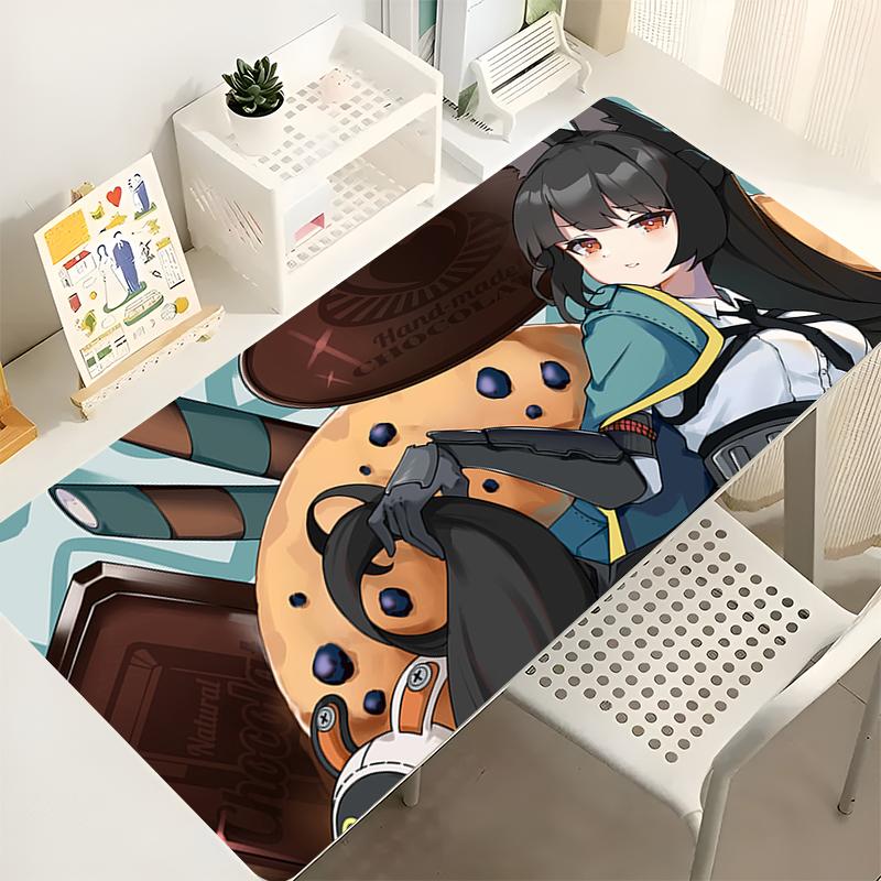 Gaming Mouse Pad Anime PC Computer Hoshimi Miyabi Gamer Desk Mouse Mat Laptop Kawaii Zenless Zone Zero Mousepad ZZZ Keyboard Pad
