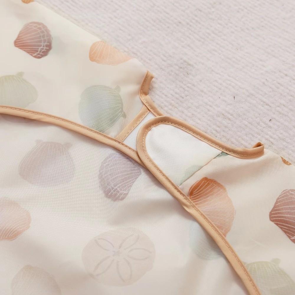 Colorful Cartoon Printing Feeding Apron Easy To Clean Full Body Cover Bibs Baby Feeding