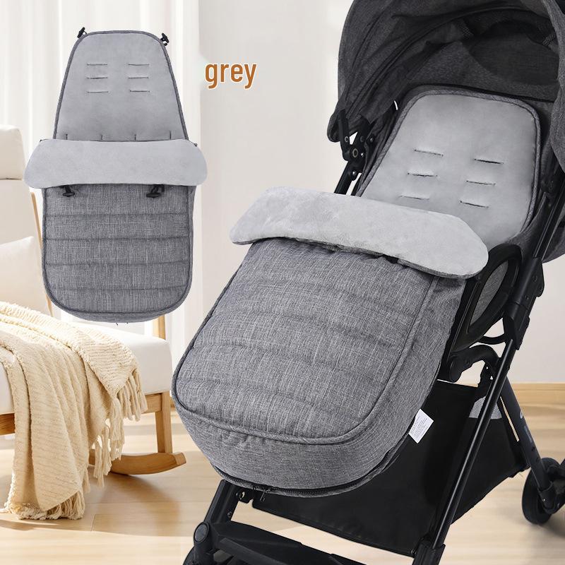 Calor do inverno: Saco de Dormir e Capa de Pés à Prova de Vento para Carrinho de Bebê